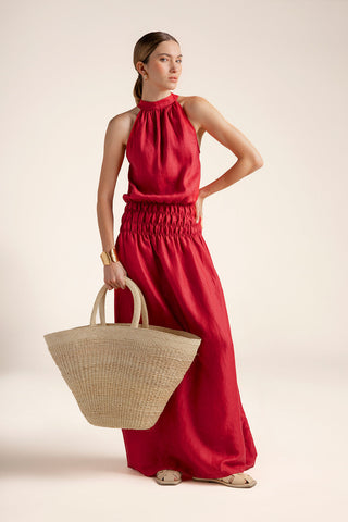 Vestido largo Rojo