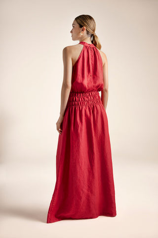 Vestido largo Rojo