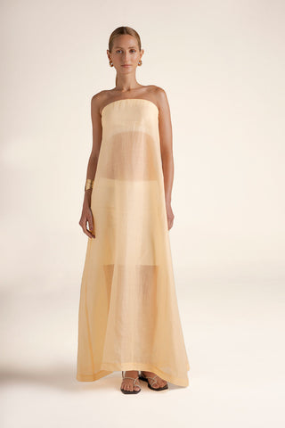 Vestido largo Marfil