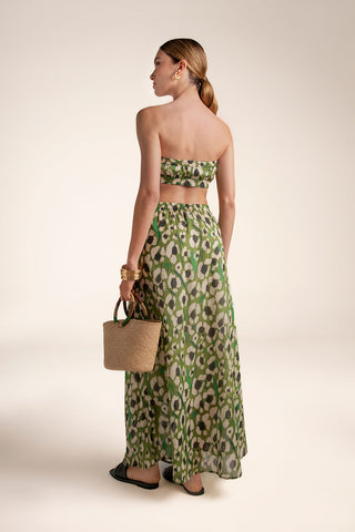 Vestido largo Verde