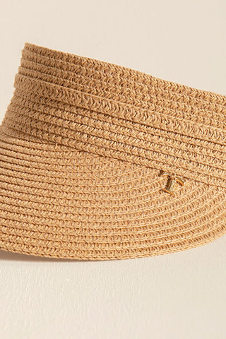 Visera tejido Camel
