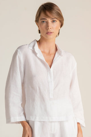 Camisa manga larga Blanca