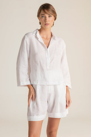 Camisa manga larga Blanca