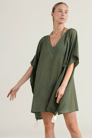 Cover up corto Verde