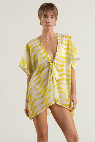 Cover up corto Amarillo