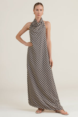Vestido largo Cuadrille