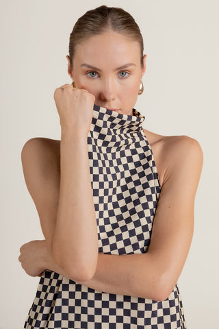 Vestido largo Cuadrille