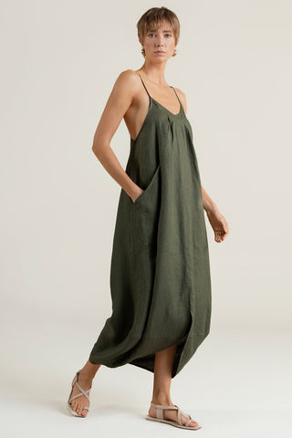Vestido largo Verde