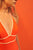 Entero halter Color Naranja/Marfil