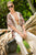 Cover up abierto en viscosa con estampado terracota africano