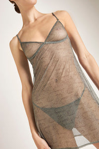 Babydoll estampado animal  verde