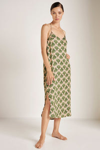 Camisola estampado de palmeras