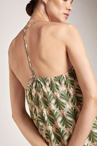 Camisola estampado de palmeras