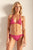 Calzón bikini con textura Color Fucsia