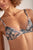 Brasier aro en estampado floral