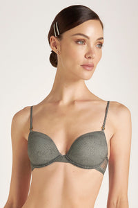 Brasier clásico estampado animal  verde