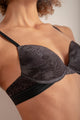 Brasier copa centro Color Gris oscuro-Negro