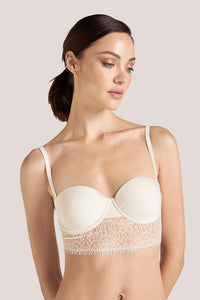 Brasier estructurado Color Marfil