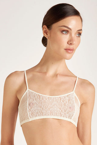 Brasier tipo top Color Marfil