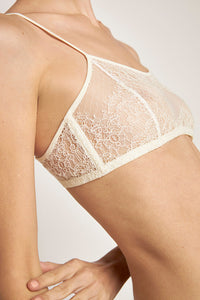 Brasier tipo top Color Marfil