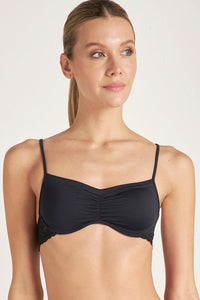 Brasier tipo top Color Gris oscuro