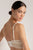 Brasier triangular con copa, Color Crudo