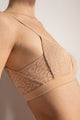 Brasier triangular con copa, Color Piel