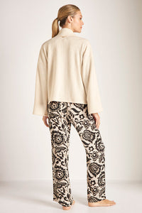 Buzo mix & match con cuello alto