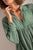 Camisa tipo Vestido en algodón color verde