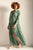 Camisa tipo Vestido en algodón color verde
