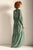 Camisa tipo Vestido en algodón color verde