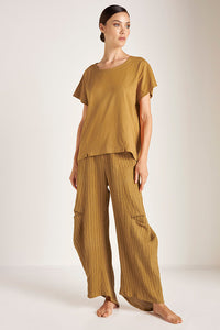 Camiseta mix & match Color Mostaza