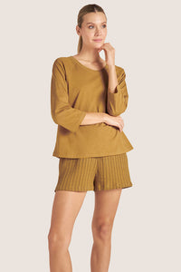 Camiseta mix & match Color Mostaza
