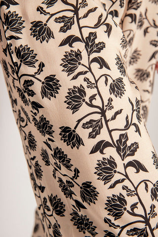 Pantalón capri bota recta, Color Estampado