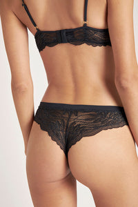 Brasier tipo top Color Gris oscuro
