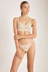 Brasier triangular Color Marfil