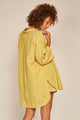 Maxi Camisa Amarillo en lino
