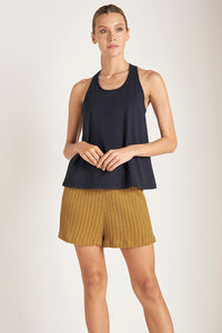 Short  mix & match Color Mostaza/Gris