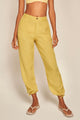 Pantalón tipo jogger Amarillo