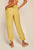 Pantalón tipo jogger Amarillo