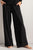 Pantalón bota recta, Color Negro