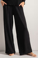 Pantalón bota recta, Color Negro