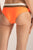 Calzón en bloques de color. Color Naranja Neón/Café/Marfil