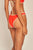 Calzón Corte Alto y Culotte Color Naranja/Marfil