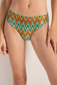 Calzón clásico con estampado de zig zag