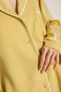 Pijama Pantalón Color Amarillo