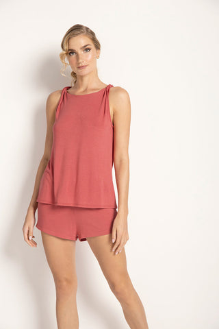 Pijama Short Rosado