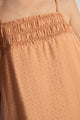 Pijama camisola escote en nido de abeja