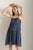Pijama Camisola tiritas en voile con ruedo bordado