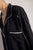 Pijama pantalón, camisa manga larga, Color Negro
